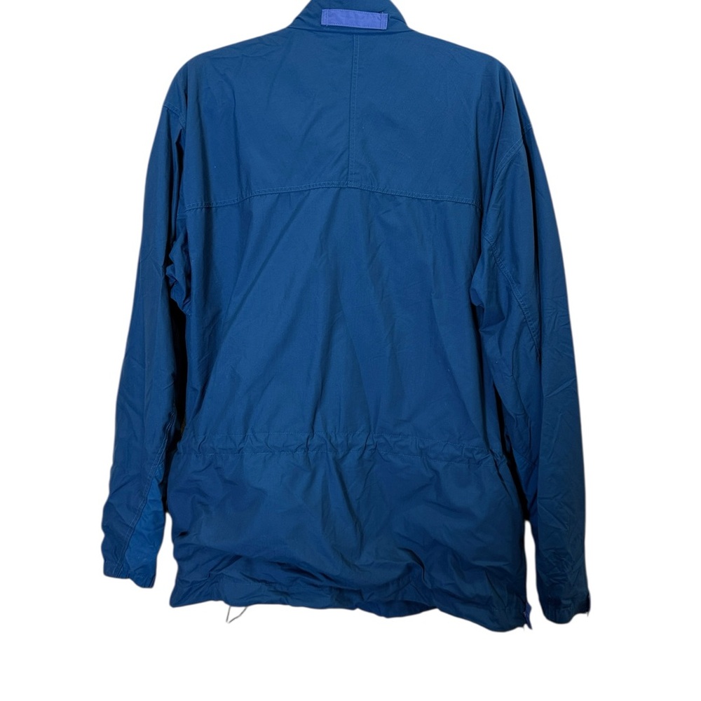 Patagonia Vintage Deep Blue Pullover Anorak Gorpcore Granola Windbreaker Sz M - Picture 7 of 15